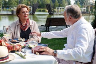 	Barwy szczęścia odc. 3114. Józefina Rawiczowa (Elżbieta Jarosik), Andrzej Zastoja-Modelski (Leon Charewicz)