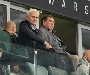 Jan Urban i Jacek Magiera przyłapani na Legii