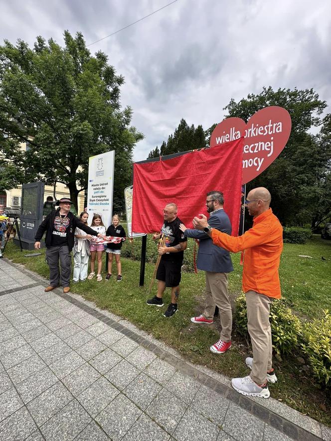 Otwarcie Pierwszego na Świecie Szlaku Wielkiej Orkiestry Świątecznej Pomocy w Ustroniu