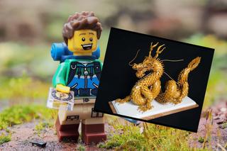 Chiński złoty smok z LEGO. Ten autorski zestaw zachwycił fanów!
