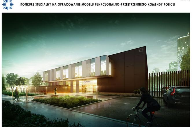 RYDZYŃSKI WASIAK STAŃCZAK LEBELT Pracownia Architektoniczna Sp. z o.o: projekt nagrodzony w konkursie architektonicznym na opracowanie modelu funkcjonalno-przestrzennego komendy i komisariatu policji