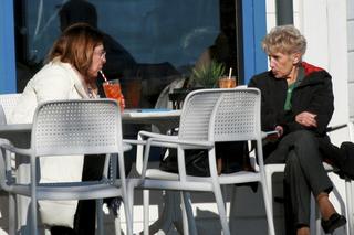 Kidawa-Błońska z koleżanką posłanką w Sopocie