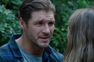 	M jak miłość odc. 1824. Marcin (Mikołaj Roznerski), Martyna (Magdalena Turczeniewicz)