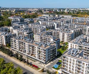 Nowe osiedla na pograniczu Kamionka i Grochowa w Warszawie