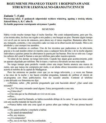 Język hiszpański 7