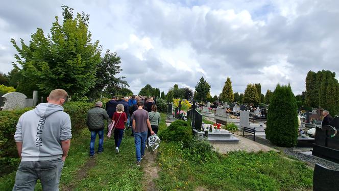 Pogrzeb Marka Z. Zginął w wypadku pod Toruniem