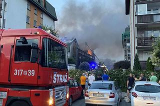 Pożar w Ząbkach (3.07.2025)