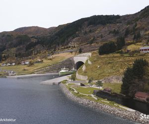 Wizualizacja tunelu dla statków w Norwegii 