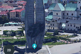 Trójwymiarowy Rzeszów w Google Earth