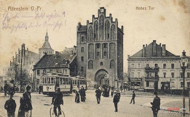 To jeden z najważniejszych zabytków Olsztyna. Tak wyglądał ponad 100 lat temu