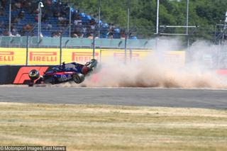 Grand Prix Wielkiej Brytanii: Koszmarny wypadek Brendona Hartleya! [WIDEO]