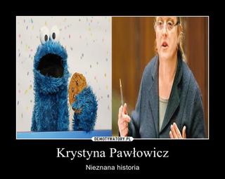 Krystyna Pawłowicz je w Sejmie MEMY