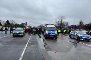 Protest rolników w Koszalinie