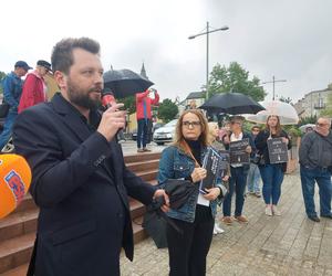 Protest pod hasłem Ani jednej więcej Starachowice 14.06.2023