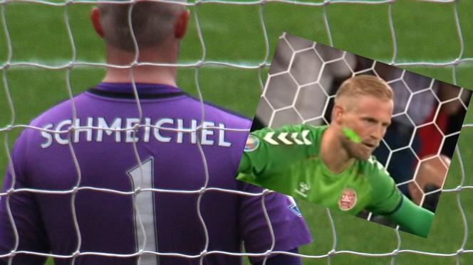 Kasper Schmeichel oślepiany LASEREM - UEFA wszczęła śledztwo [WIDEO]