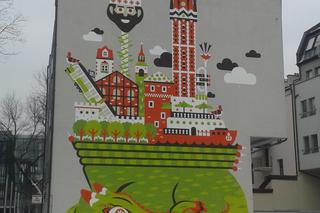 Nowy mural w Krakowie