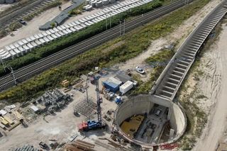 Budowa tunelu w Łodzi