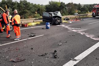 Toruń: Karambol na S10. Zderzyły się trzy auta. Dwie osoby nie żyją