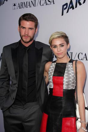 miley cyrus liam hemsworth paranoia premiera