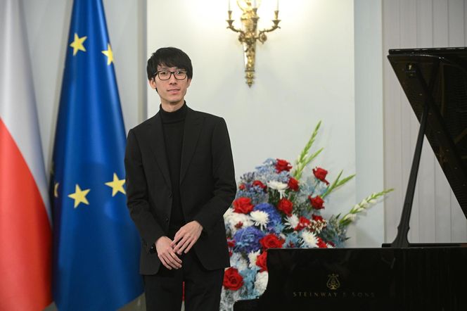 Pierwsza para RP spotkała się z finalistami konkursu chopinowskiego