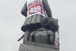 Kościuszko na placu Wolności gotowy do mundialu!