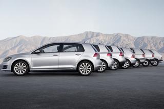 Volkswagen Golf HISTORIA: 38 lat sukcesów, 7 generacji, 29 milionów sprzedanych aut - ZDJĘCIA