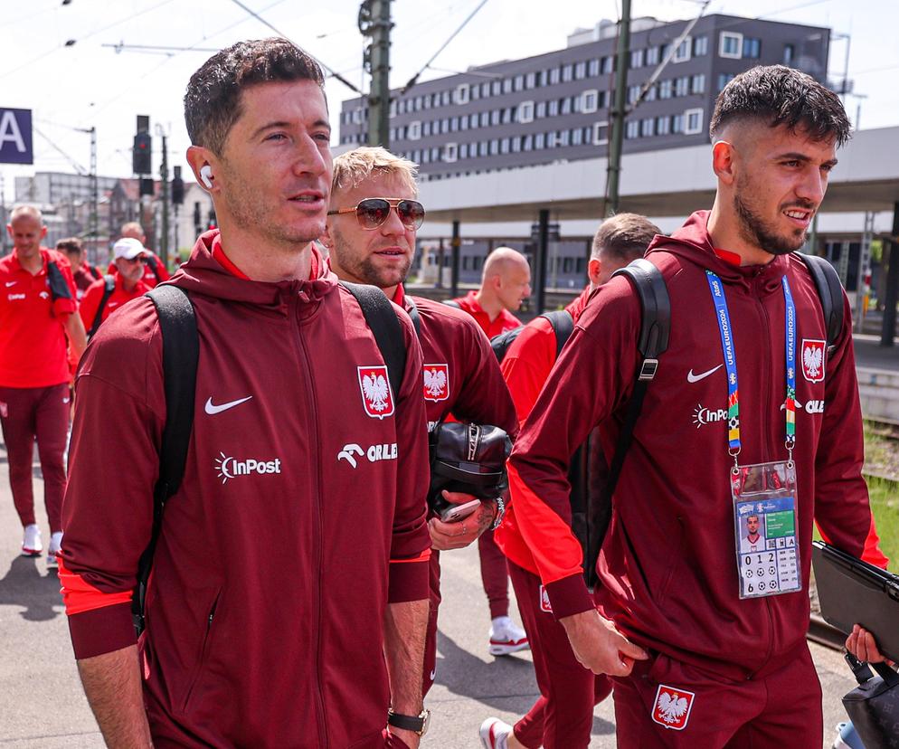 Robert Lewandowski przed meczem z Austrią