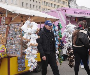 Kiermasz i inscenizacja na Placu Wolności z okazji Kaziuka Wileńskiego