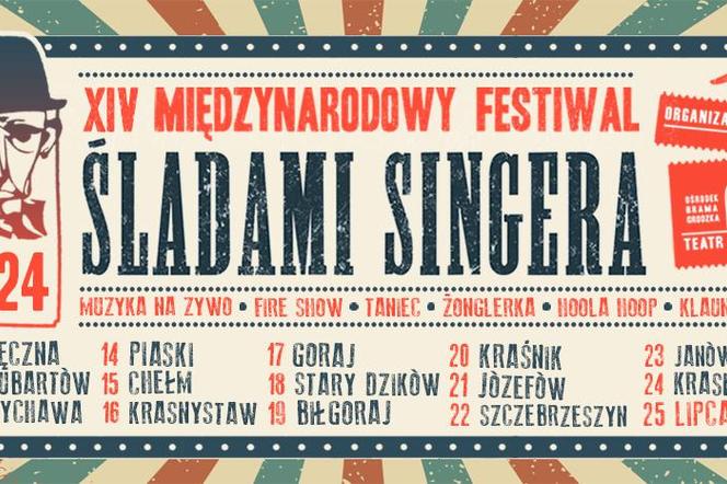 Międzynarodowy Festiwal „Śladami Singera” - plakat