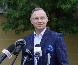 Andrzej Duda głosował w Wielkopolsce