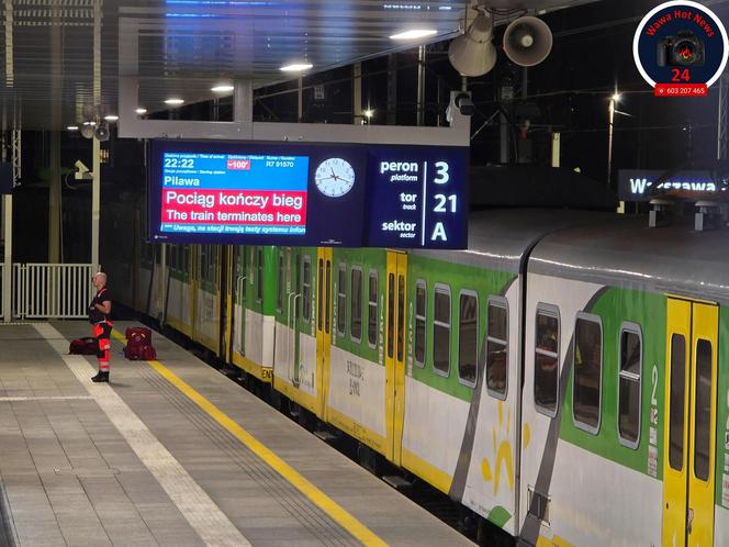  Tragedia na dworcu Warszawa Zachodnia. Nie żyje młody chłopak. Okoliczności jego śmierci bada policja