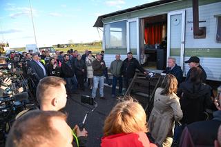 Strajk rolników w Myśliborzu na S3