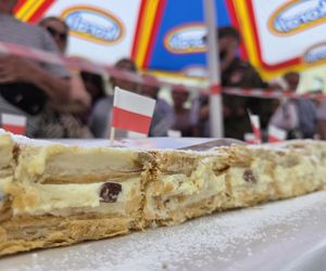 Rzeszów Najdłuższa Kremówka w Polsce