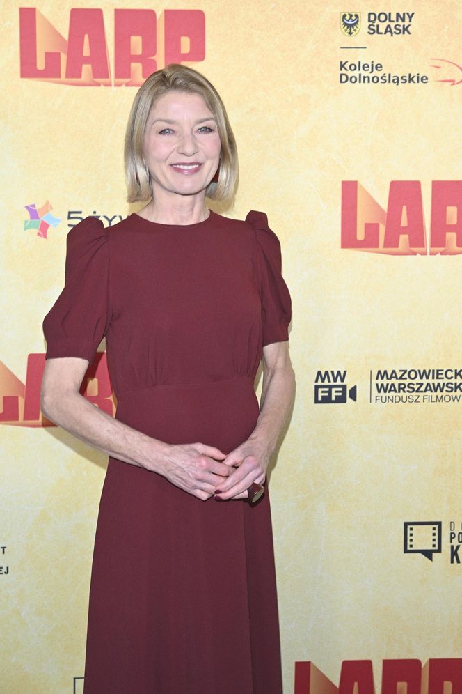 Premiera "LARP. Miłość, trolle i inne questy": Pawł Deląg z partnerką