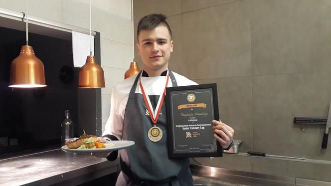 Młody kucharz z Podkarpacia zwycięzcą Junior Culinary Cap!