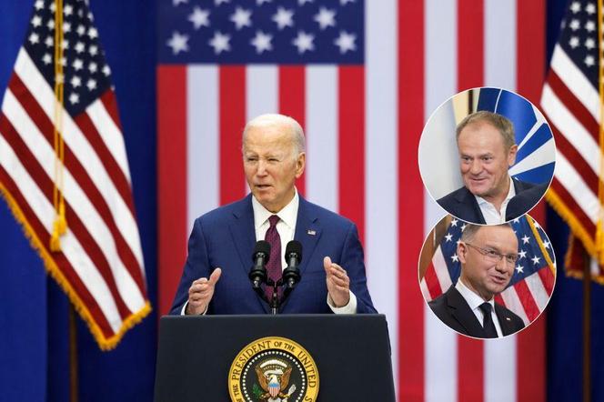 Duda, Biden, Tusk 