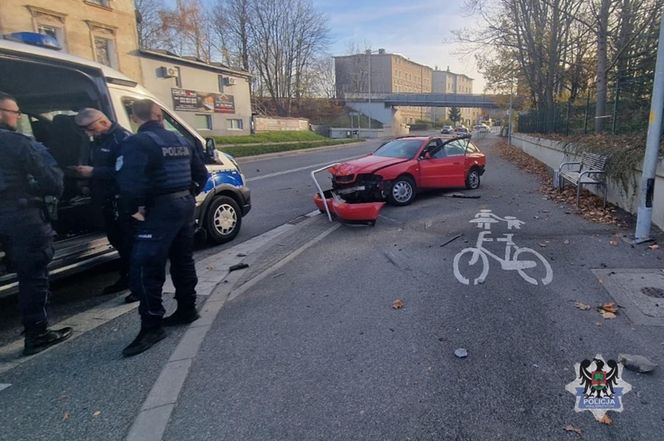 Wiózł córkę i uciekał przed policją 