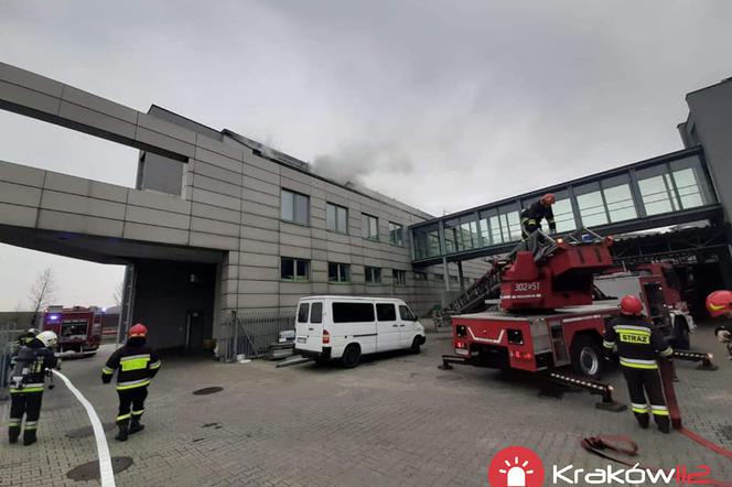 Pożar hotelu w Krakowie. Pokój spłonął doszczętnie