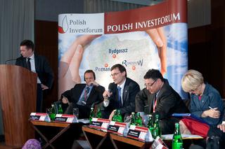 od lewej: Thomas Laursen (Country Manager Poland&Baltic Countries, Bank Światowy), Paweł Wojciechowski (Podsekretarz Stanu, MSZ), Sławomir Majman (Prezes, PAIiIZ), Danuta Hubner (Członek Komisji UE)