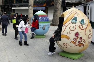 Przygotowania do perskiego Nowego Roku „Nowruz” w Teheranie