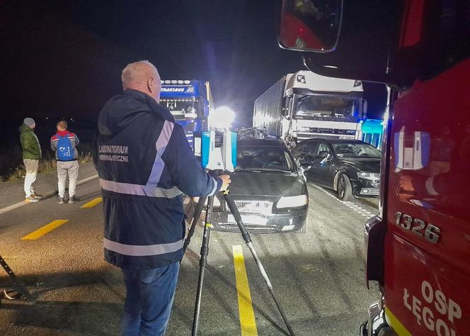 Tragiczny wypadek na S7 na S7 w kierunku Gdyni między wjazdem Lipce a Gdańsk Południe