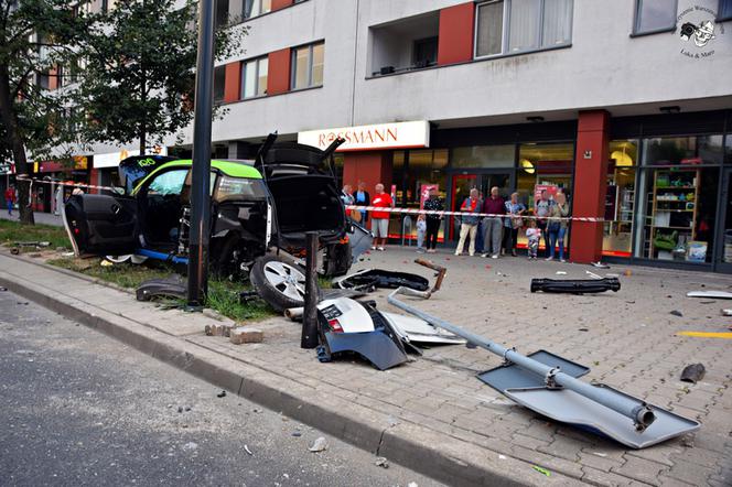 Wypadek na Bemowie