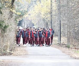 Polska - Holandia. Piłkarze poszli do lasu