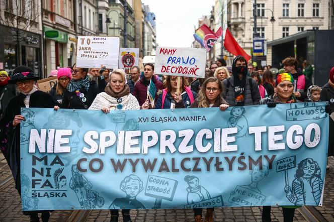 XVI Śląska Manifa w Katowicach: "Nie spieprzcie tego (co wywalczyłyśmy)" GALERIA