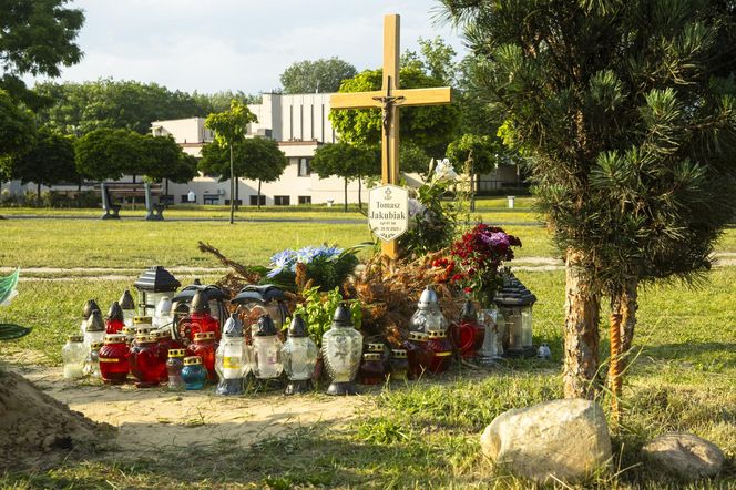 Tomasz Jakubiak - tak wygląda jego grób