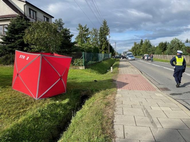 Śmiertelny wypadek w Faściszowej. Motocyklista zginął na miejscu
