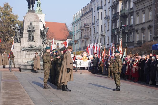 Obchody Święta Niepodległości w Krakowie 11.11.2024 r.