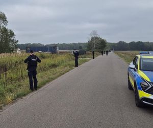 Działania KSP po zgłoszeniach dot. możliwego spadnięcia dronów