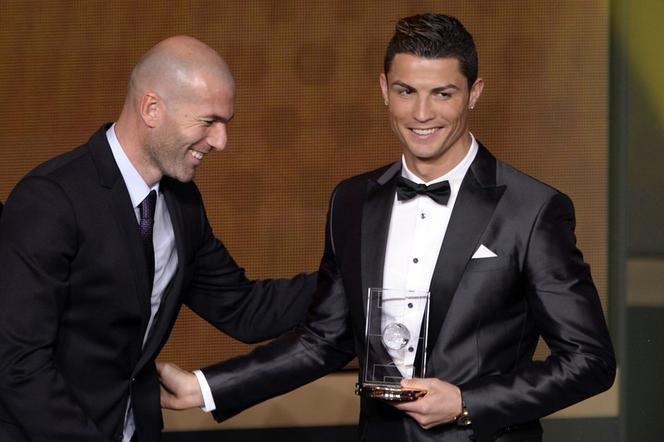 Cristiano Ronaldo, Zinedine Zidane Złota Piłka