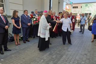 Odsłonięcie tablicy upamiętniającej 100-lecie Cudu nad Wisłą